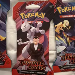 Pokemon TCG Destined Rivals Booster Packs x10 (factory sealed) - Image 5
