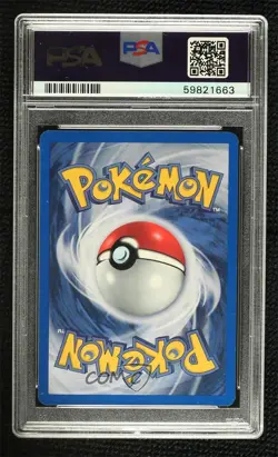 Brock's Ninetales Holo 1st Ed. Pokemon Gym Challenge PSA 8 2000 - Image 2