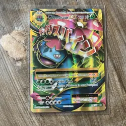 M Venusaur EX (Full Art) 100/108 Evolutions Holo NM Pokemon TCG - Image 1