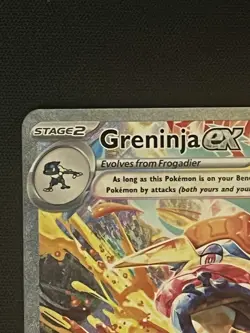 NM Greninja ex 214/167 SIR - Twilight Masquerade - Pokemon Card - Image 3