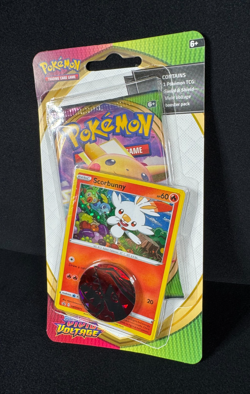 Pokemon Vivid Voltage Blister Pack & Scorbunny Promo NEW Factory Sealed + Coin - Image 2