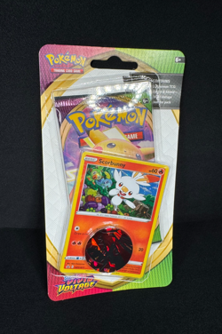 Pokemon Vivid Voltage Blister Pack & Scorbunny Promo NEW Factory Sealed + Coin - Image 3