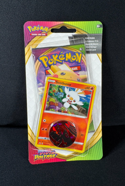 Pokemon Vivid Voltage Blister Pack & Scorbunny Promo NEW Factory Sealed + Coin - Image 4
