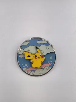 2021 Pokemon Celebrations Flying & Surfing Pikachu Pin Official Pokemon Pin - Image 1