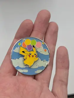 2021 Pokemon Celebrations Flying & Surfing Pikachu Pin Official Pokemon Pin - Image 2