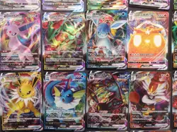 60 Lot pokemon TCG Chinese RRR Rayquaza Flareon Sylveon Umbreon j75 - Image 2