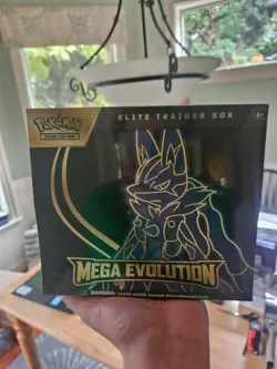 Pokemon Mega Evolution Elite Trainer Box Lucario ETB - Factory Sealed - Image 1