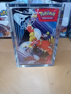 Pokemon TCG Scarlet & Violet Destined Rivals Booster Box SEALED w/ Acrylic Case - Image 2