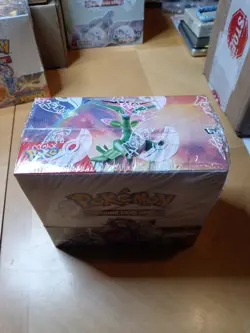 Pokemon TCG Scarlet & Violet Temporal Forces Booster Box SEALED Acrylic case - Image 5