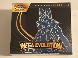 Pokemon TCG - Mega Evolution Elite Trainer Box ETB - Mega Lucario - Brand New - Image 1