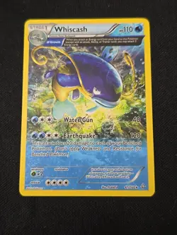 Whiscash (Alpha) 41/160 XY - Primal Clash Regular Pokemon TCG Light Played - Image 1