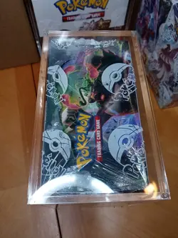 Pokemon TCG Sword & Shield Rebel Clash Booster Box 36 Packs SEALED Acrylic case - Image 5