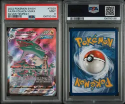 PSA 9 Rayquaza VMAX TG20/TG30 Silver Tempest Trainer Gallery Pokemon English - Image 3