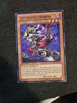 Archfiend Heiress - JOTL-EN029 - Rare - 1st Edition / Unlimited - Image 1