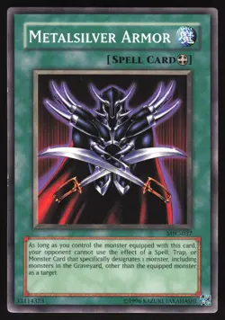 Metalsilver Armor - MFC-037 - Common - Unlimited Yugioh - Image 1