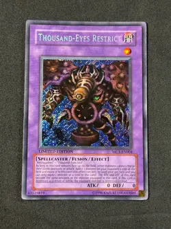 Yugioh Thousand-Eyes Restrict MC1-EN004 Limited Secret Rare NM - Image 1