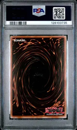 PSA 8 Horus the Black Flame Dragon LV4 SOD-EN034 Ultimate Rare 1st Ed Yugioh - Image 3