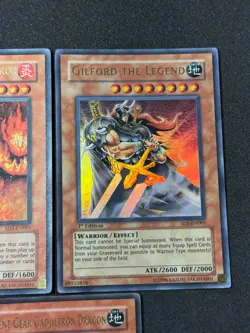 Yugioh 5X Structure Deck Ultra 1st Ed NM Red-Eyes Darkness Dragon SD1 SD3 SD09 - Image 4
