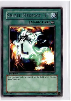 Spirit Message "L" 1st Edition Rare LON-092 LP - Image 1