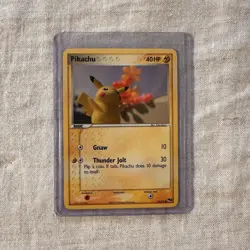 Pikachu 16/17 Pop Series 2 Common Pokemon Card - Image 1