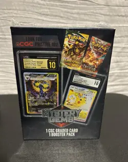 Pokemon Mystery Gems 1 Graded Card, 1 Booster Pack, Factory New/Sealed - Image 2