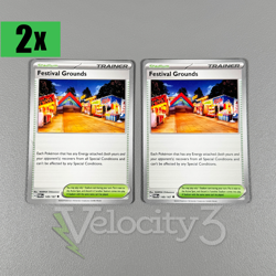 Pokemon TCG Stadium 2x Cards: FESTIVAL GROUNDS 149/167 | Uncommon | Twilight Mas - Image 1