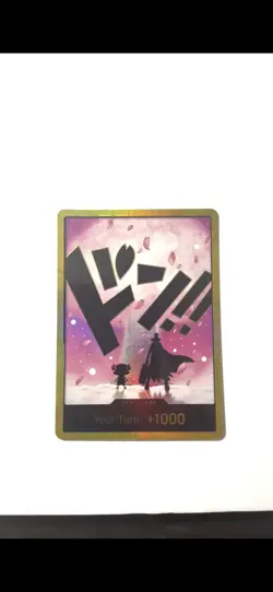 DON!! Gold Frame Card Tony Tony Chopper One Piece the Best Vol.2 - Image 1