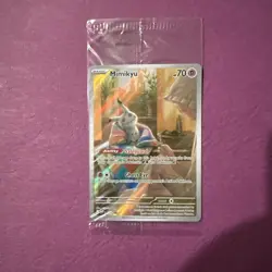 Pokemon TCG Mimikyu Scarlet & Violet Promo Card 075/Promo still sealed - Image 1