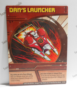 Bakugan Card - Dan's Launcher - Red Ability Card - BA275 - 32/48c - 2008 - Image 1