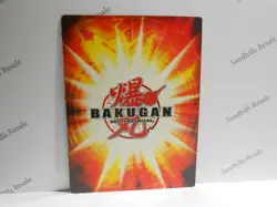 Bakugan Card - Dan's Launcher - Red Ability Card - BA275 - 32/48c - 2008 - Image 2