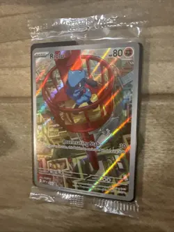Pokemon TCG Riolu Illustration Rare MEP 010 Promo Card NEW Unopened Promo Card - Image 4