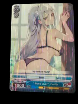 Ezra Full Art Anime One Piece Waifu Trading Card Holofoil Season 3 Glow In Dark - Image 1