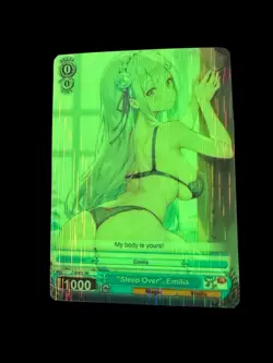 Ezra Full Art Anime One Piece Waifu Trading Card Holofoil Season 3 Glow In Dark - Image 3