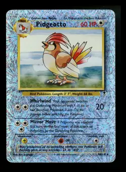 Pidgeotto 34/110 Legendary Collection 2002 Reverse Holo Pokemon Card TCG - Image 1