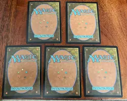 MTG Final Fantasy Foil Chocobo Track Lands All Holiday Variants 5 Card Lot - Image 2