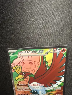 Pokemon TCG Ethan's Ho-Oh EX Card 209/182 Sv10: Destined Rivals - Image 2