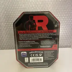 Pokemon Team Rocket Nidoking ex Tin | 4 Booster Packs + Promo Card | TCG Gift - Image 2