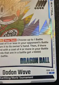Dodon Wave FB06-045 Foil Rare Manga Booster 01 Dragon Ball Super Card Game - Image 5