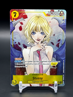 Stussy Alt Art OP13-110 SR Carrying on His Will ONE PIECE Card Game NM - Image 1