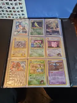 90 Pokemon Card Binder Collection | 30+ Vintage/WOTC/EX's+ Modern Holos + More - Image 1