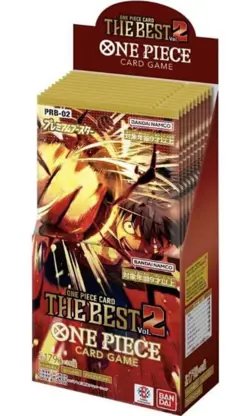 One Piece Card Game Premium Booster The Best Vol.2 PRB-02 Booster Box Vol.2 - Image 1