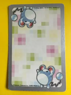 Pupitar pokemon Playing Poker Card Silver Marill Nintendo Japanese - Image 4