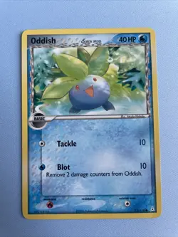 Oddish Delta Species 73/110 Holon Phantoms Regular Pokemon TCG Card English LP - Image 1