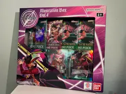 One Piece Illustration Box Vol.4 English Promo Card OP08 OP11 OP12 Sealed - Image 1
