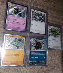 Pokemon TCG Paldean Fates Shiny Secret Rare Cards 5 Pack Fresh 2024 - Image 2