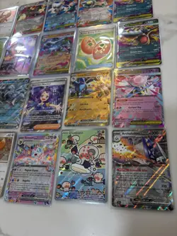Pokemon TCG Card Lot 20 Cards EX/ Full art Phantasmal / Surging sparks - Image 2