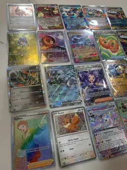 Pokemon TCG Card Lot 20 Cards EX/ Full art Phantasmal / Surging sparks - Image 3