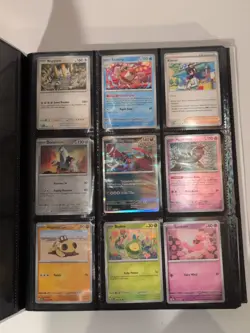 Pokemon Prismatic Evolutions Binder With ETB ***Crisp Shape Cards - Image 3
