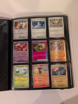 Pokemon Prismatic Evolutions Binder With ETB ***Crisp Shape Cards - Image 5