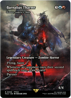 ERROR CARD Barnabas Tharmr - Kraum, Ludevic's Opus (Showcase) 0056 Final Fantasy - Image 1